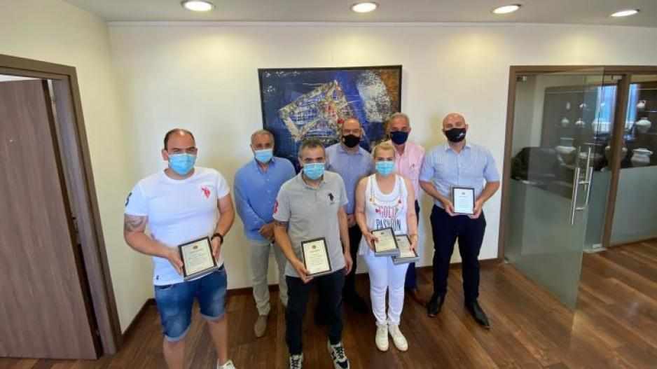 Ο Δήμος Λάρνακας τίμησε πέντε πολίτες