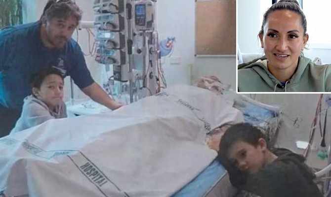Ήταν σε κώμα και άκουγε τα παιδιά της να της λένε. “Μην μας αφήνεις, συνέχισε να παλεύεις”