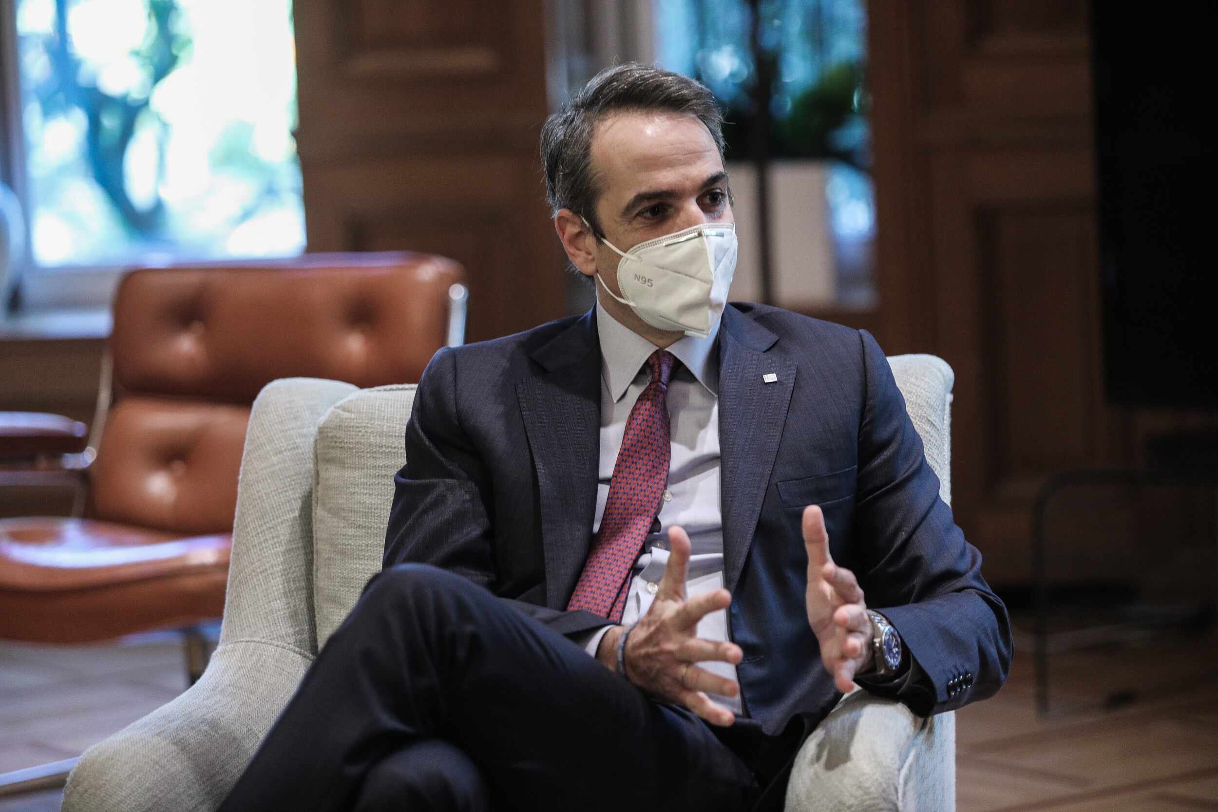 Θετικός στον κορωνοϊό ο Κυριάκος Μητσοτάκης