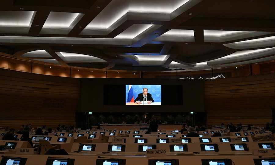 Άδειασε η αίθουσα στον ΟΗΕ κατά την ομιλία Λαβρόφ
