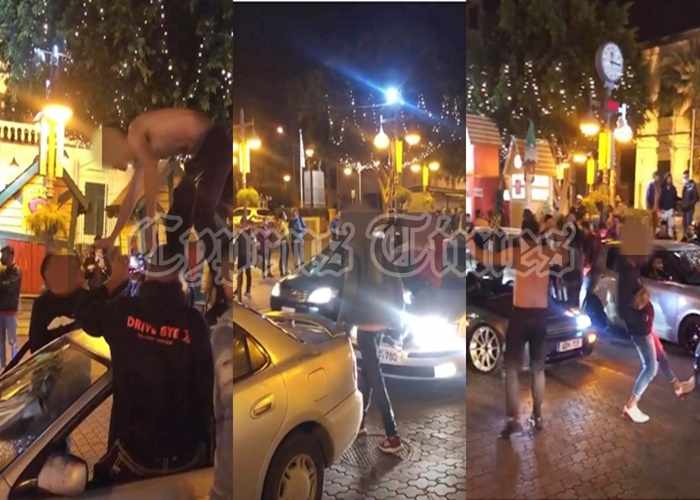 Άλλοι μόνοι στο σπίτι κι άλλοι διασκέδαζαν στο κέντρο της Λεμεσού
