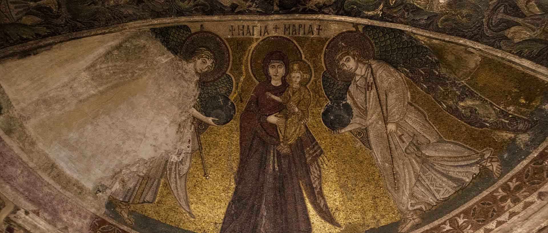 Το παλαιοχριστιανικό ψηφιδωτό της Παναγίας Αγγελόκτιστης