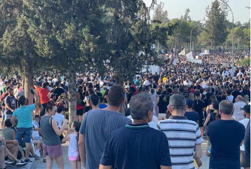 Νέα διαμαρτυρία θα πραγματοποιηθεί σήμερα έξω από το Προεδρικό