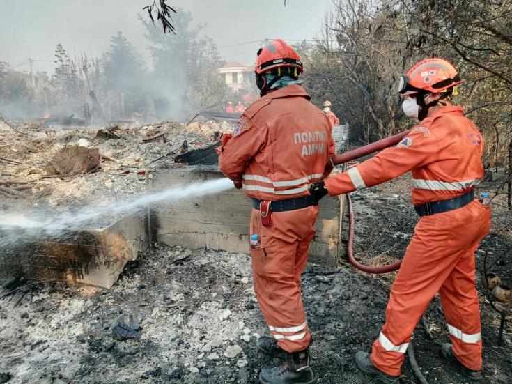 Τραυματίστηκε πυροσβέστης της Κυπριακής Αποστολής στην Ελλάδα