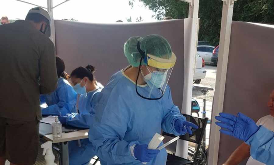 12 σημεία αύριο για rapid test σε όλη την Κύπρο.