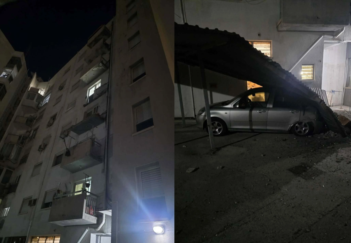 Λεμεσός: Κατέρρευσαν δύο μπαλκόνια επταώροφης πολυκατοικίας πάνω σε όχημα