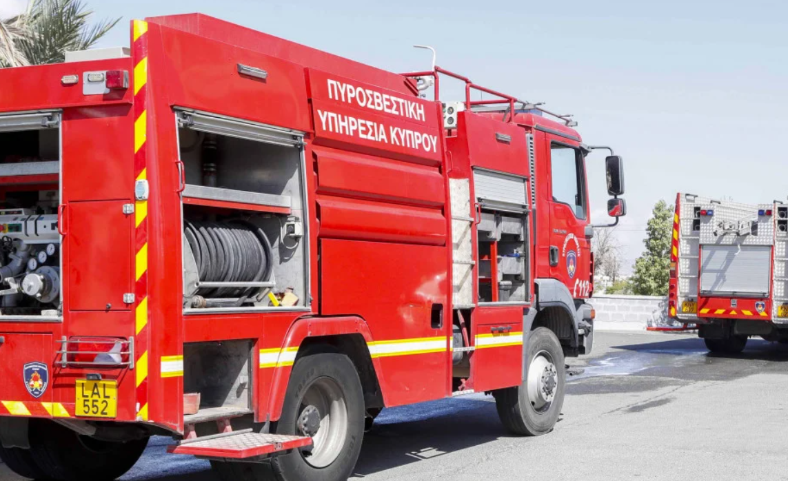 Αμμόχωστος: Πυρκαγιά σε αυλή κατοικίας