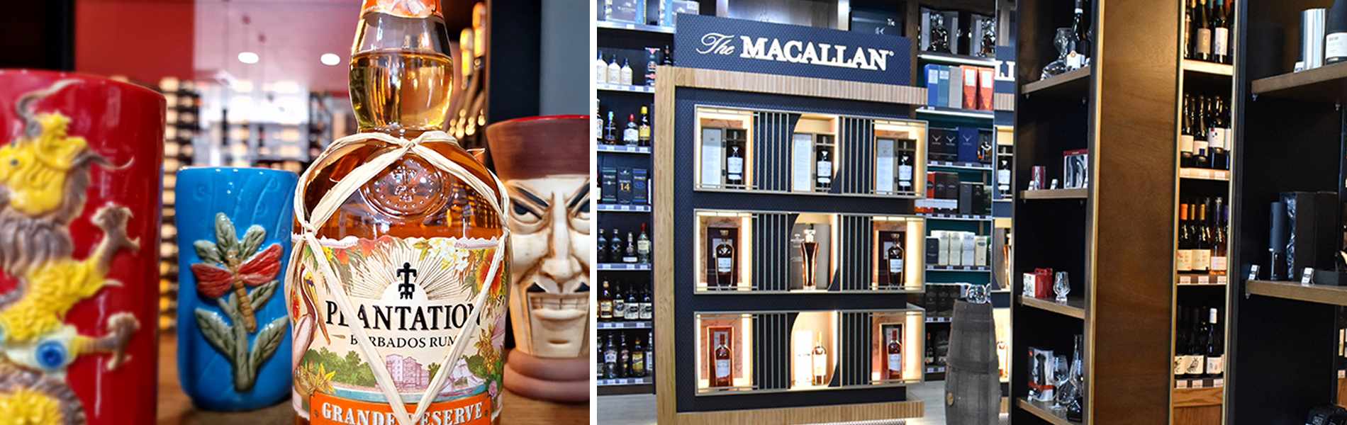 The shop with the largest collection of The Macallan whiskey in Cyprus