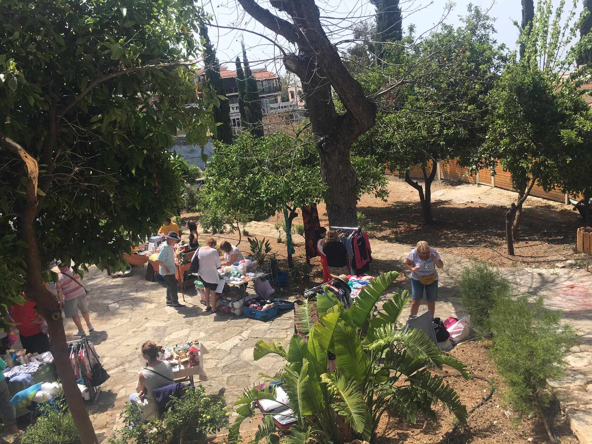 The "Peyia Village Market" is celebrating one year of operations