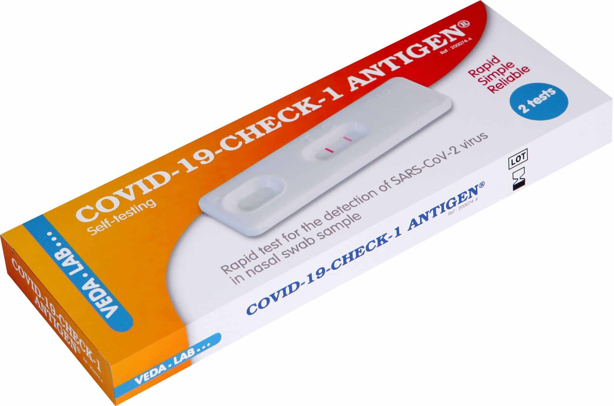 Η εποχή των Self test......είναι εδώ αφορούν εμβολιασμένους και μη.