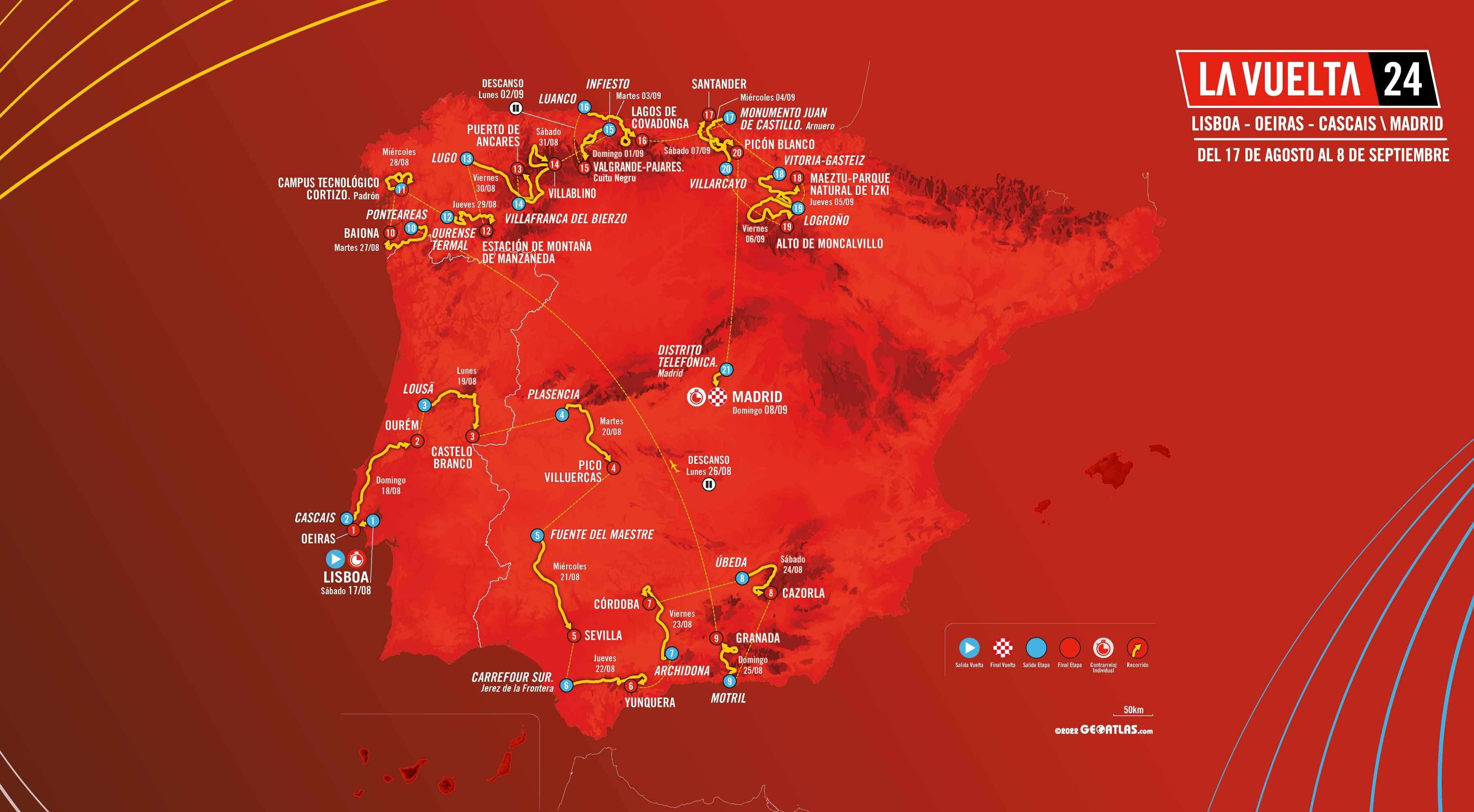 Ξεκίνησε ο Γύρος της Ισπανίας