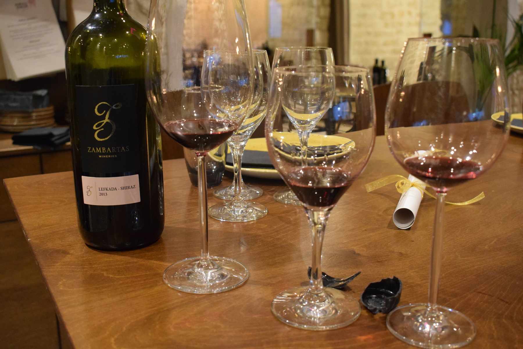 Zambartas Wine and Food Pairing
